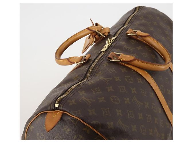 LOUIS VUITTON Monogram Keepall 55 Boston Bag M41424 LV Auth 196871V Monogramm - Ansicht 6