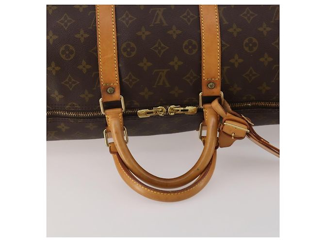 LOUIS VUITTON Monogram Keepall 55 Boston Bag M41424 LV Auth 196871V Monogramm - Ansicht 7