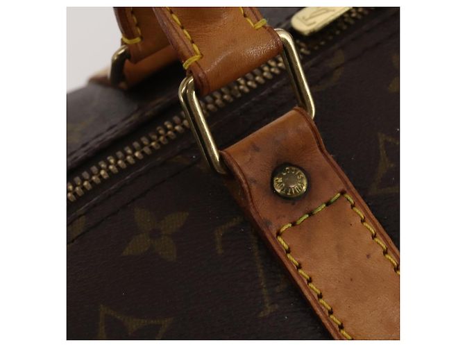 LOUIS VUITTON Monogram Keepall 55 Boston Bag M41424 LV Auth 196871V Monogramm - Ansicht 9