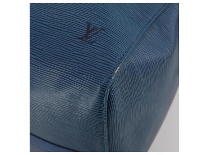 LOUIS VUITTON Epi Keepall 50 Boston Bag Blue M42965 LV Auth 197451A - vista 16