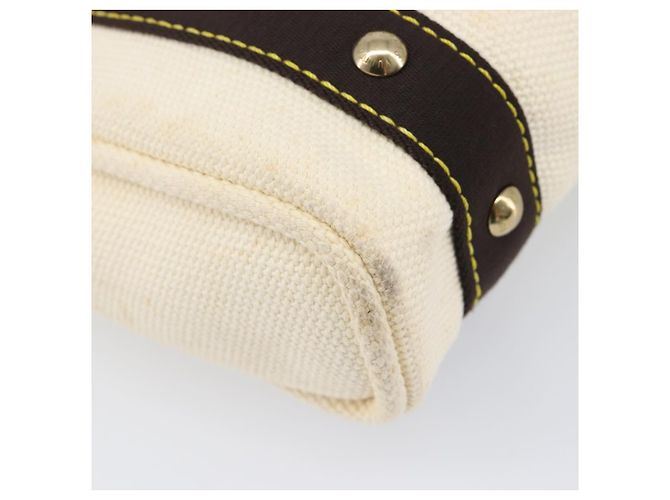 Borsa a mano LOUIS VUITTON Antigua Cabas PM Black Beige M40039 LV Auth BA15712 Nero - vista 9