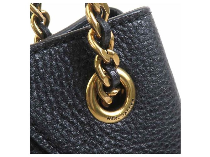 Sac à épaule en cuir Marc Jacobs Noir - vue 10