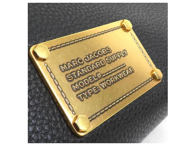 Sac à épaule en cuir Marc Jacobs Noir - vue 9
