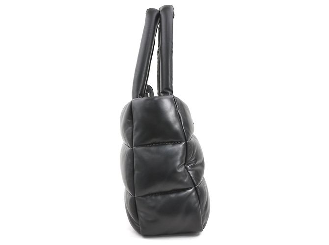 Bolsa de ombro em couro Coach Preto - vista 2