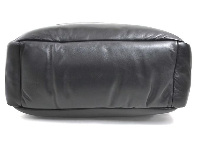 Bolsa de ombro em couro Coach Preto - vista 4
