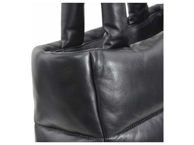 Bolsa de ombro em couro Coach Preto - vista 6