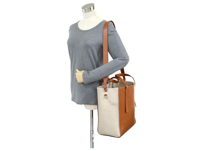 Chloé Sense Handtasche/Schultertasche Braun Beige - Ansicht 16