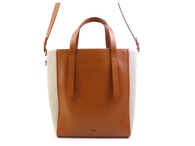 Chloé Sense Handtasche/Schultertasche Braun Beige - Ansicht 3