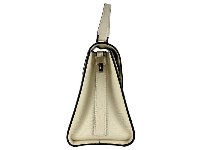 Borsa a mano in pelle Valextra Iside Nero Crudo - vista 2