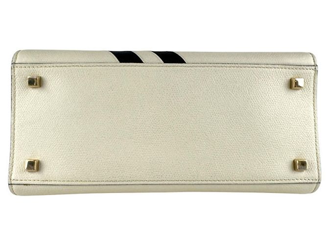 Borsa a mano in pelle Valextra Iside Nero Crudo - vista 4