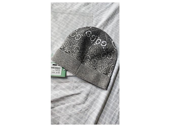 Gucci Cappellino GG Monogram Grigio - vista 2