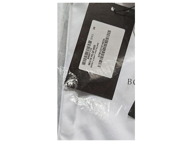Camicia Bottega Veneta in popeline bianca Bianco - vista 3