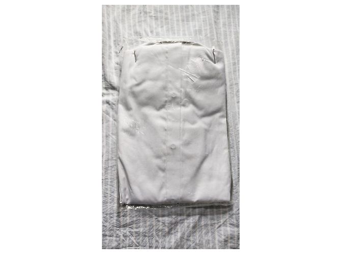 Camicia Bottega Veneta in popeline bianca Bianco - vista 8