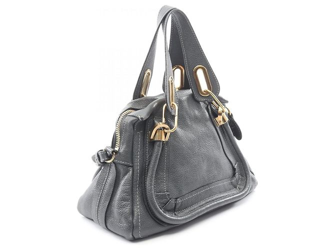 Bolsa de mão Chloé Chloe Paraty Small Marrom - vista 2