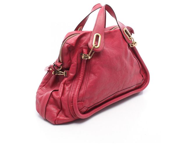 Chloé Chloe Paraty Large Borsa a mano 2-Way Rosa - vista 2