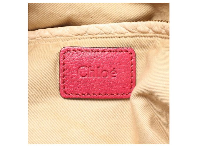 Chloé Chloe Paraty Large Borsa a mano 2-Way Rosa - vista 4