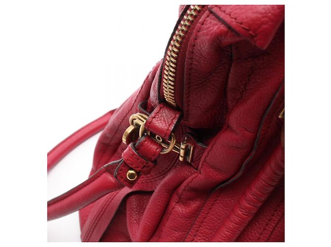 Chloé Chloe Paraty Large Borsa a mano 2-Way Rosa - vista 8