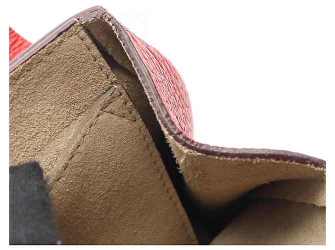 Chloé Drew Handtasche aus rotem Leder - Ansicht 7