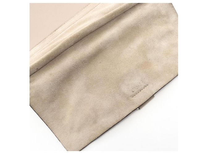 Bolso de hombro Chloé FAYE Medium Beige - vista 7