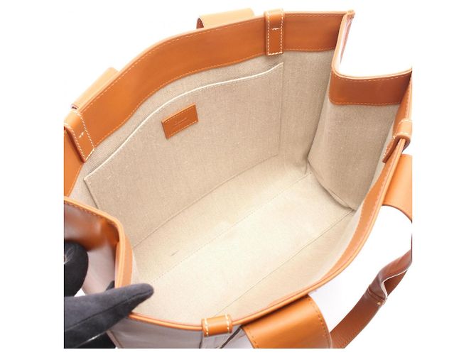 Saco Tote Chloé Woody Medium Marrom - vista 3