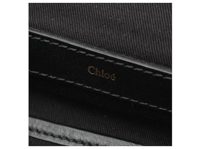 Borsa Chloé Alice in pelle marrone nera Nero - vista 4