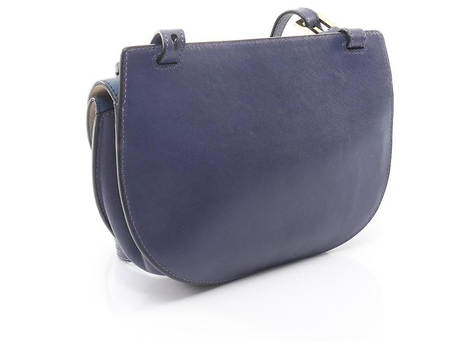 Borsa a tracolla Chloé Georgia Blu Blu navy - vista 2