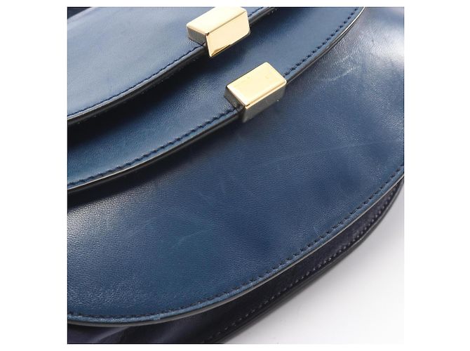 Borsa a tracolla Chloé Georgia Blu Blu navy - vista 8