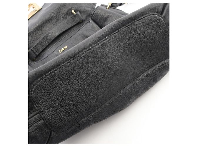 Bolsa 2-Way Chloé Chloe Elsie Preto - vista 9