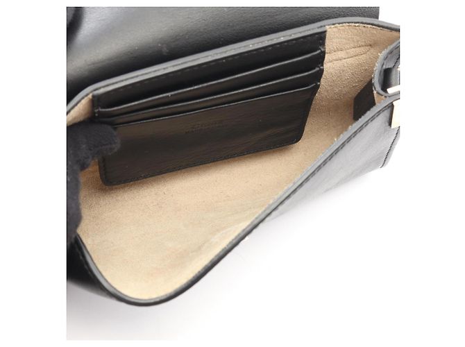 Borsa a spalla mini Chloé Faye Nero - vista 3