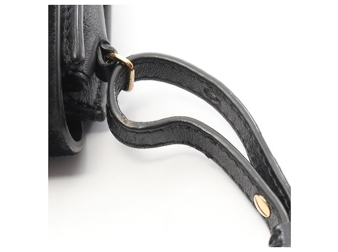 Borsa a spalla mini Chloé Faye Nero - vista 9