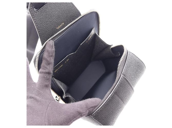 Sac ceinture Valextra V-Line Noir - vue 3