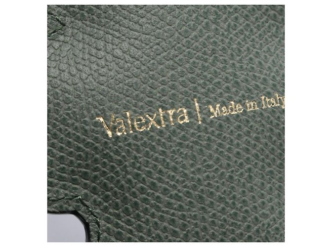 Valextra Bären-Anhänger Accessoire Schwarz Grün - Ansicht 3
