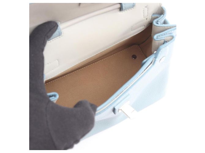 MCM Lederhandtasche für Damen Blau - Ansicht 3