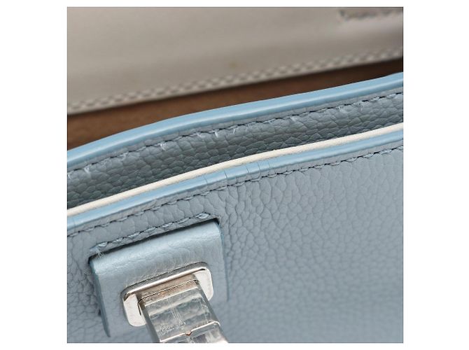 MCM Lederhandtasche für Damen Blau - Ansicht 5