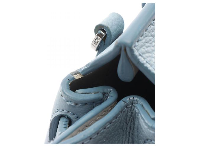 MCM Lederhandtasche für Damen Blau - Ansicht 8