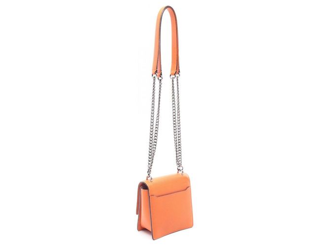 Valextra Spritzer Small Schultertasche Orange - Ansicht 2