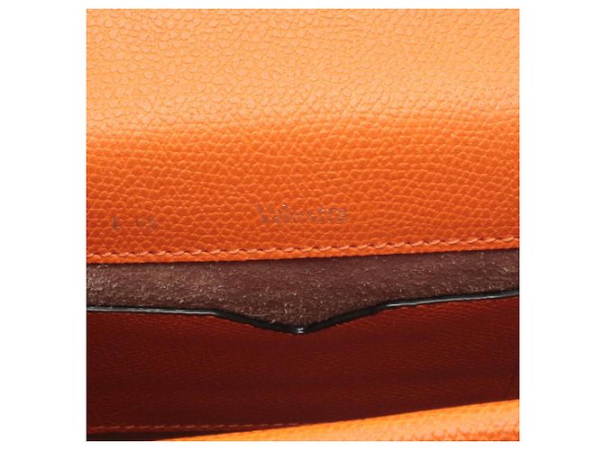 Valextra Spritzer Small Schultertasche Orange - Ansicht 5