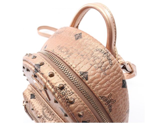 MCM Bebebo Mini Rucksack Golden - Ansicht 10