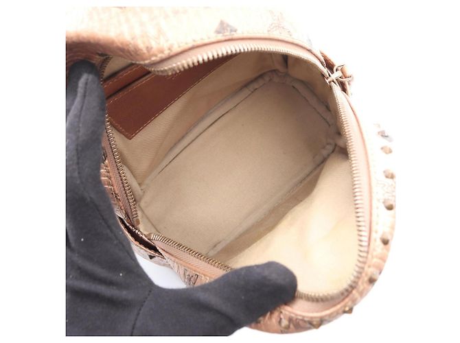 MCM Bebebo Mini Rucksack Golden - Ansicht 3