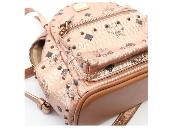 MCM Bebebo Mini Rucksack Golden - Ansicht 7