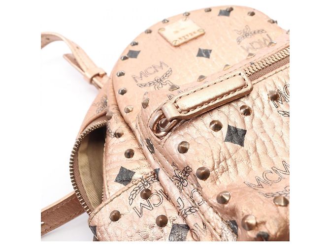 MCM Bebebo Mini Rucksack Golden - Ansicht 8