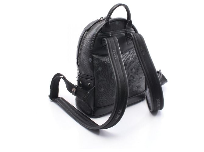 MCM Stark Visetos Rucksack/Handtasche in Black Schwarz - Ansicht 2