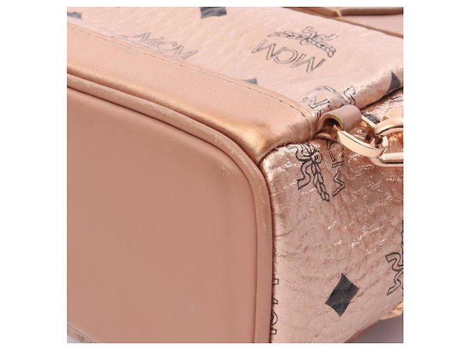 Zaino/Borsa MCM STARK Visetos D'oro - vista 11