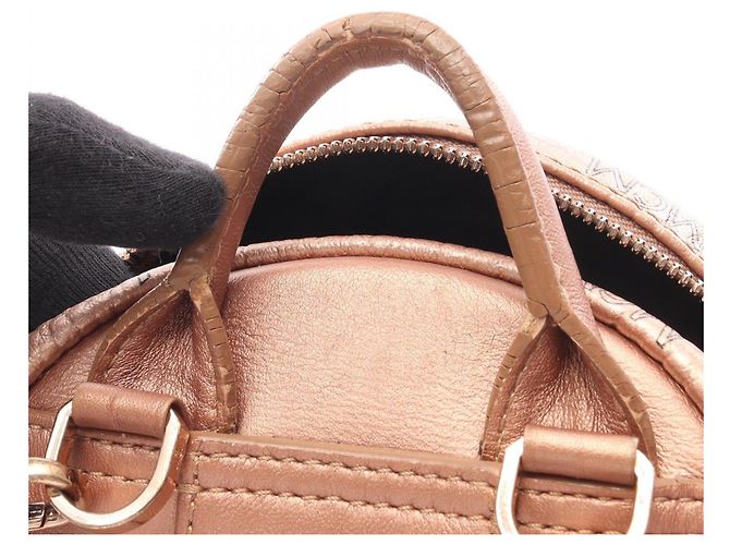 Zaino/Borsa MCM STARK Visetos D'oro - vista 12