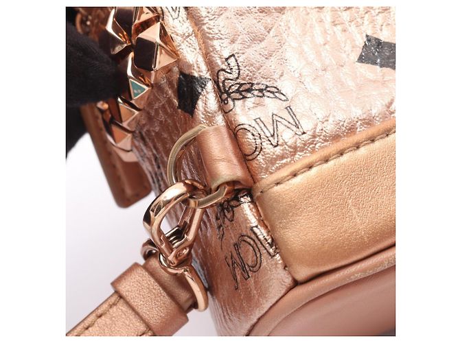 Zaino/Borsa MCM STARK Visetos D'oro - vista 13