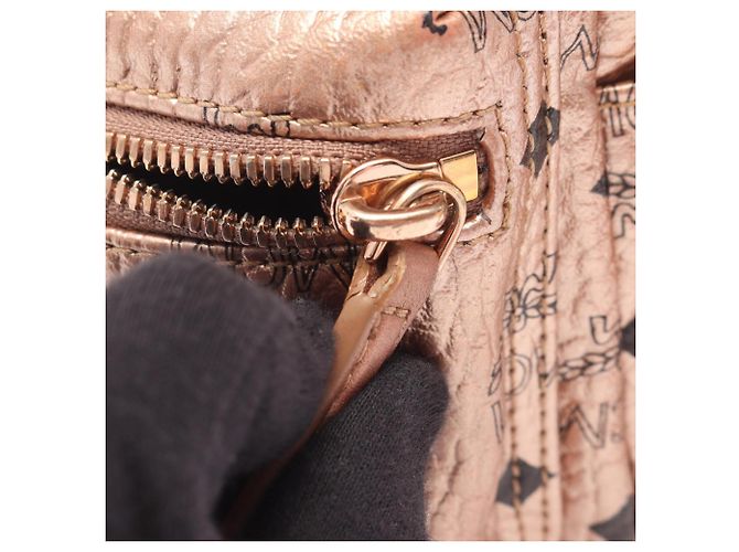 Zaino/Borsa MCM STARK Visetos D'oro - vista 15