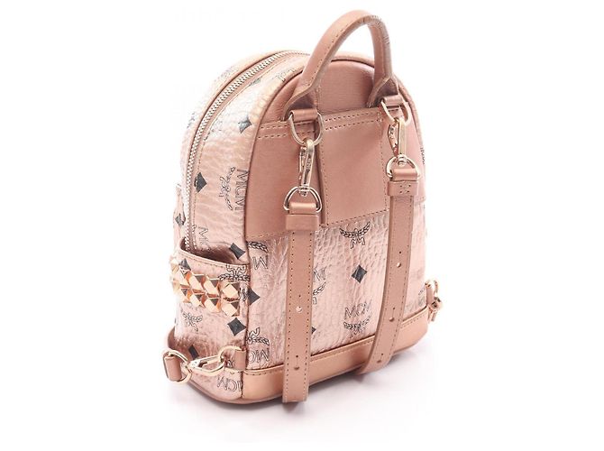 Zaino/Borsa MCM STARK Visetos D'oro - vista 2