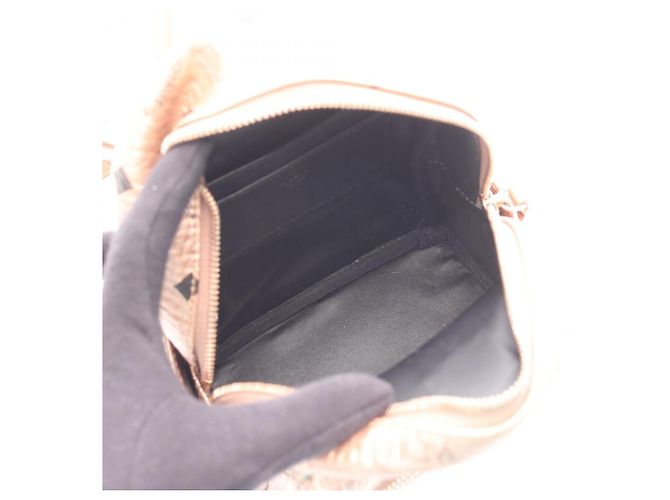 Zaino/Borsa MCM STARK Visetos D'oro - vista 3