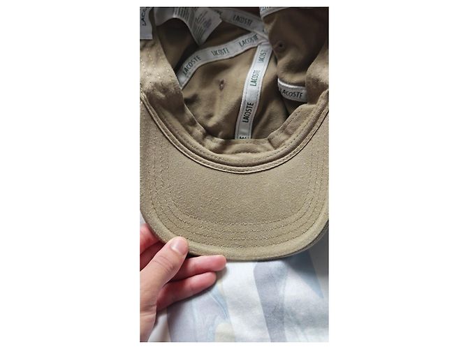 Lacoste beige cotton cap - view 12