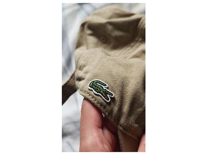 Lacoste beige cotton cap - view 5